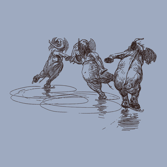 HEINRICH KLEY / Elephants ice skating