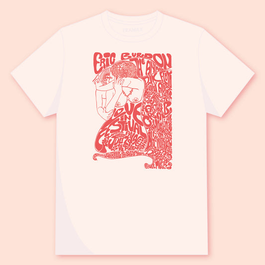 Camiseta Vintage White unisex con diseño de Festival Rock Vintage. 100% algodón orgánico OEKO-TEX®.