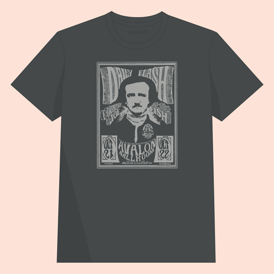 Camiseta de The Daily Flash. Prenda 100% algodón ecológico con serigrafía