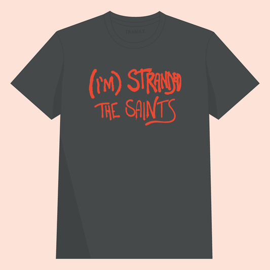 Camiseta de The Saints. Prenda 100% algodón ecológico con serigrafía