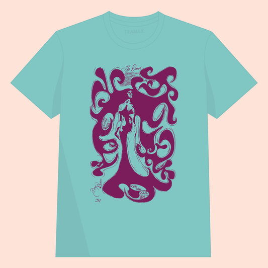 Camiseta de la banda The Doors con serigrafía