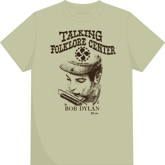 Camiseta de Bob Dylan. Prenda 100% algodón ecológico con serigrafía