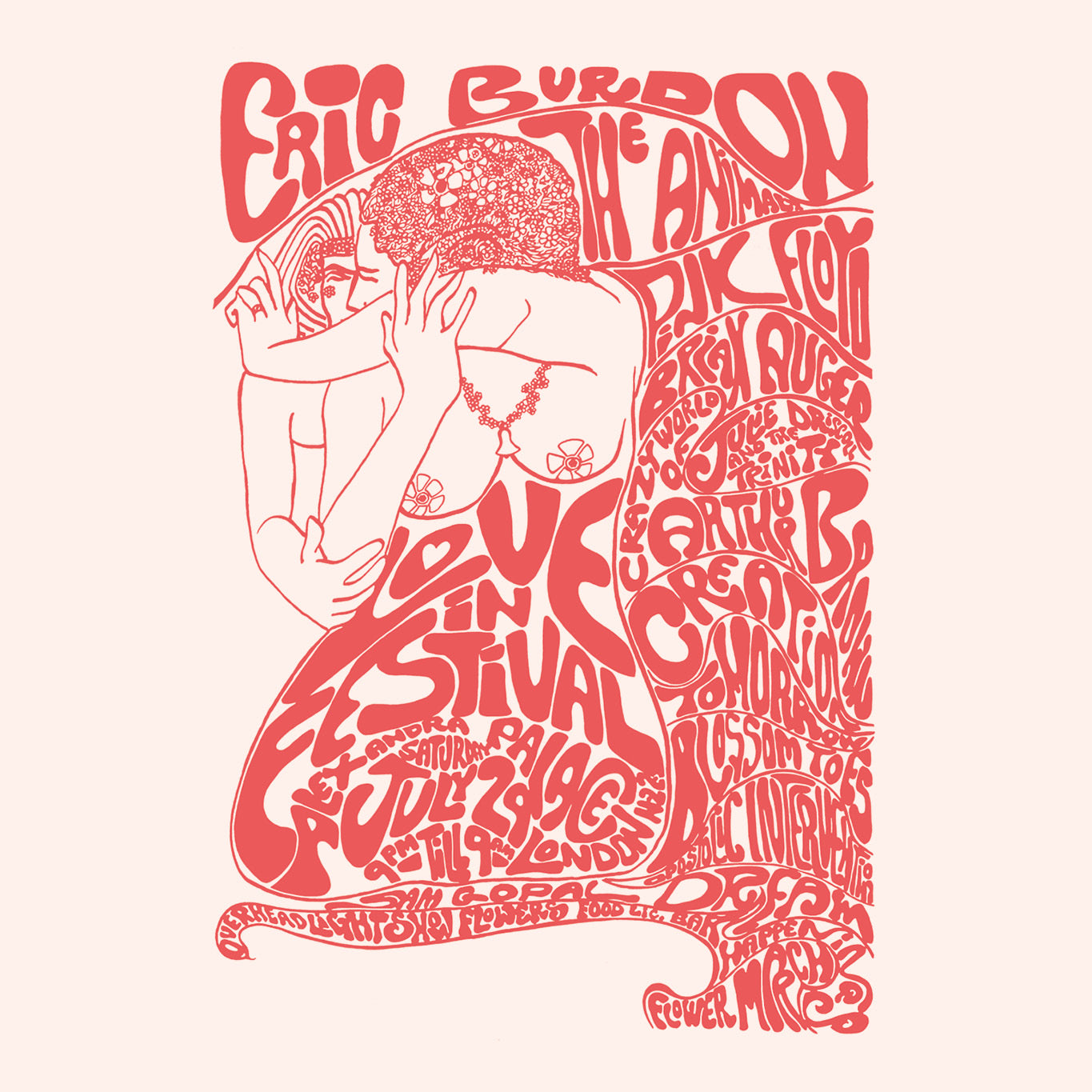 Camiseta Vintage White unisex con diseño de festival de Rock Vintage. 100% algodón orgánico OEKO-TEX®.