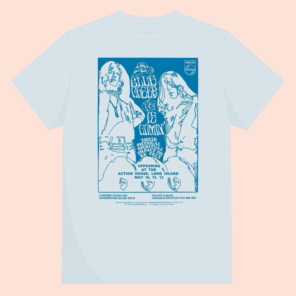 Camiseta de la banda Blondie. Prenda 100% algodón ecológico con serigrafía