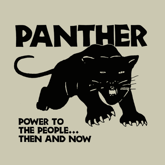 Camiseta de Panther. Prenda 100% algodón ecológico con serigrafía
