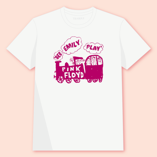 Camiseta de Pink Floyd. Prenda 100% algodón ecológico con serigrafía
