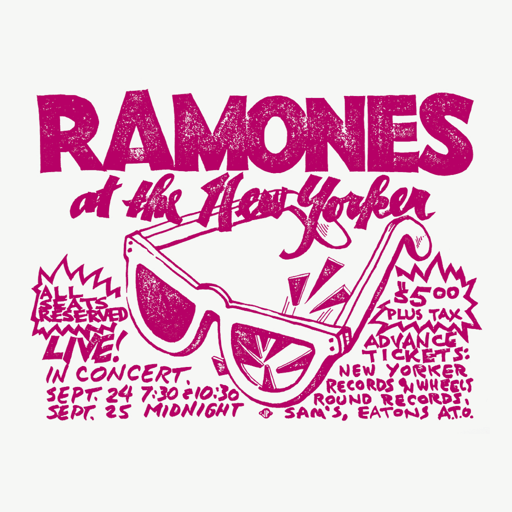 Camiseta de los Ramones. Prenda 100% algodón ecológico con serigrafía
