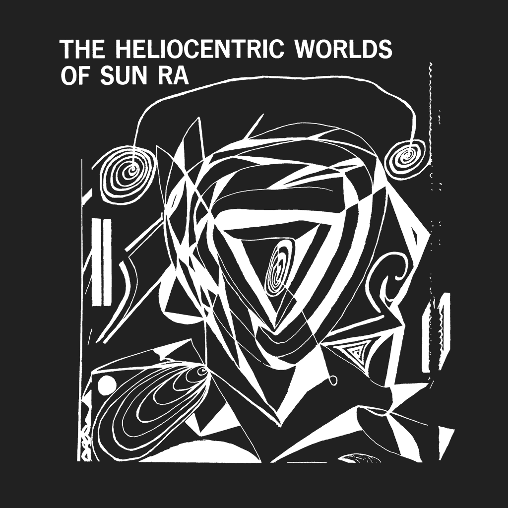 Camiseta de Sun Ra. Prenda 100% algodón ecológico con serigrafía