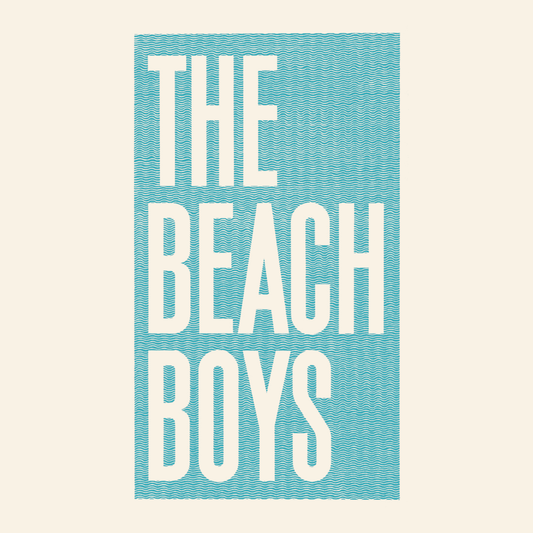 Camiseta de The Beach Boys. Prenda 100% algodón ecológico con serigrafía
