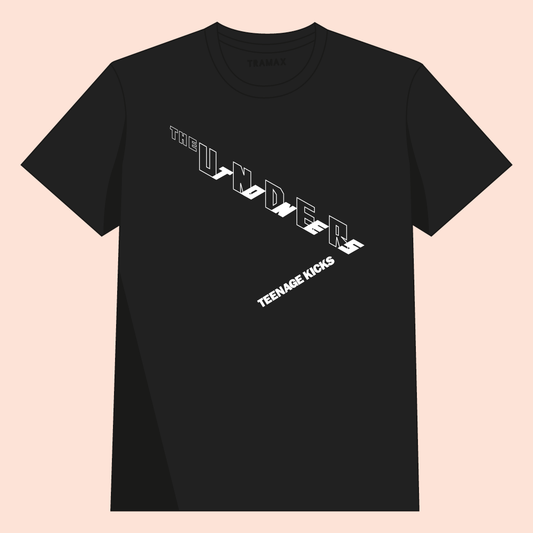 Camiseta de la banda de punk rock Undertones con serigrafía